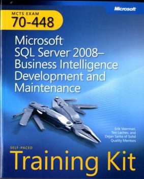 Paperback Microsoft SQL Server 2008 Business Intelligence Development and Maintenance: MCTS Exam 70-448 [With CDROM and Access Code] Book