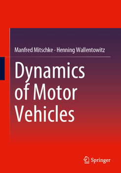 Hardcover Dynamics of Motor Vehicles Book