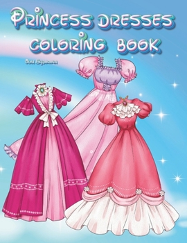 Paperback Princess Dress Coloring Book