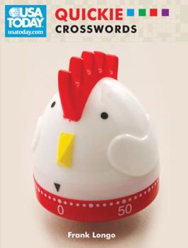 Spiral-bound USA Today Quickie Crosswords Book