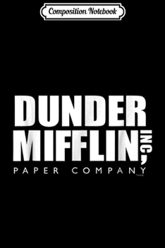Composition Notebook: The Office Dunder Mifflin Comfortable - Official Journal/Notebook Blank Lined Ruled 6x9 100 Pages