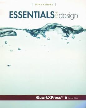 Paperback Essentials for Design QuarkXPress 6- Level 1 Book