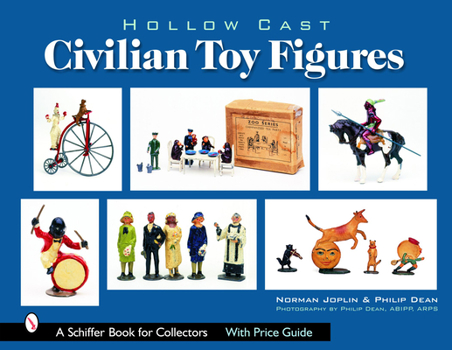 Hardcover Hollow-Cast Civilian Toy Figures Book