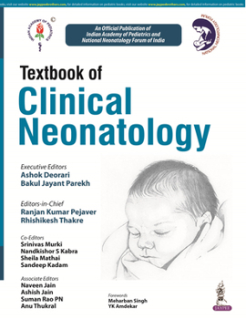 Hardcover Jaypee Brothers Medical Publishers (P) Ltd. TEXTBOOK OF CLINICAL NEONATOLOGY Book