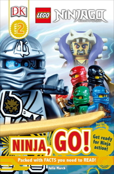 Paperback DK Readers L2: Lego(r) Ninjago: Ninja, Go!: Get Ready for Ninja Action! Book