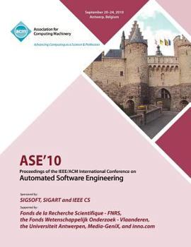 Paperback ASE 10 Proceedings of the IEEE/ACM International Conference on Automated Software Engineering Book