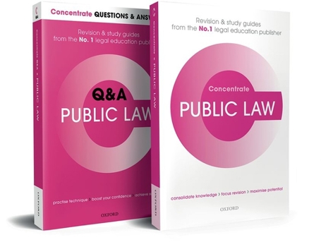 Paperback Public Law Revision Concentrate Pack: Law Revision and Study Guide Book