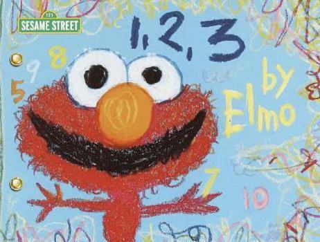 Hardcover 1, 2, 3 by Elmo Book