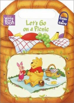 Paperback Let's Go on a Picnic (Color and Carry) Book