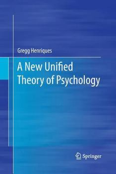 Paperback A New Unified Theory of Psychology Book