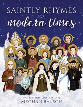 Hardcover Saintly Rhymes for Modern Times Book