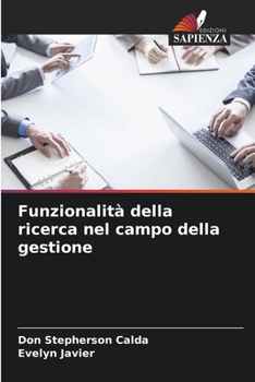 Paperback Funzionalità della ricerca nel campo della gestione [Italian] Book
