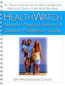 Spiral-bound Health Watch: Personal Medical Record & Disease Prevention Guide Book