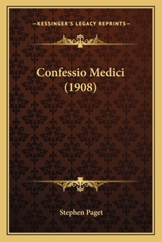 Paperback Confessio Medici (1908) Book