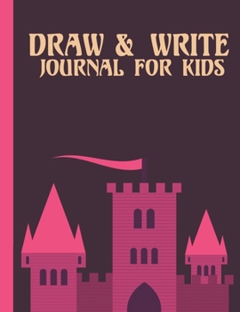 Draw and Write Journal For Kids: Grades K-2: Primary Composition Half Page Lined Paper with Drawing Space (8.5" x 11" Notebook), Learn To Write and Draw Journal