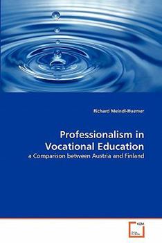Paperback Professionalism in Vocational Education Book