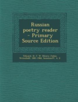 Paperback Russian Poetry Reader [Russian] Book