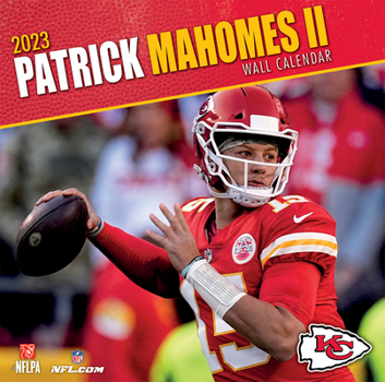 Calendar Kansas City Chiefs Patrick Mahomes 2023 12x12 Player Wall Calendar Book