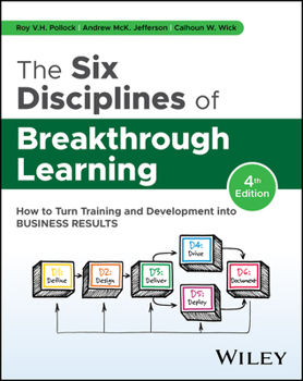 Hardcover The Six Disciplines of Breakthrough Learning: How to Turn Training and Development Into Business Results Book