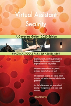 Paperback Virtual Assistant Security A Complete Guide - 2020 Edition Book