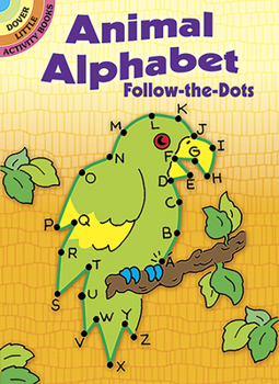 Paperback Animal Alphabet Follow-The-Dots Book