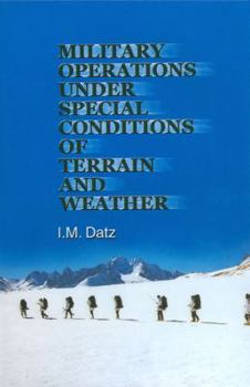 Hardcover Military Operations Under Special Conditions of Terrain and Weather Book