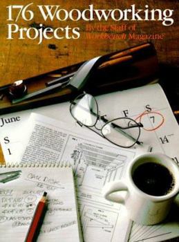 Paperback 176 Woodworking Projects Book