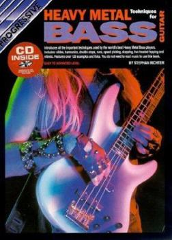 Paperback Heavy Metal Bass Techniques Bk/CD: Easy to Advanced Level Book