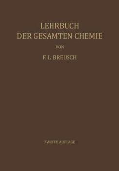 Paperback Lehrbuch Der Gesamten Chemie [German] Book