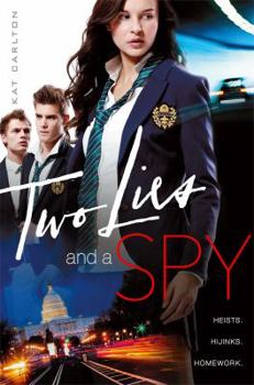 Hardcover Two Lies and a Spy Book