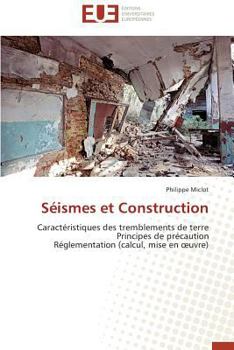Paperback Séismes Et Construction [French] Book