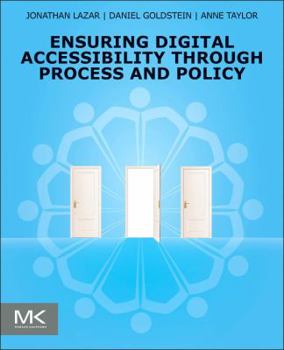 Paperback Ensuring Digital Accessibility Through Process and Policy Book