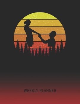 Weekly Planner: Marriage Proposal | 2020 - 2021 | Plan Weeks for 1 Year | Retro Vintage Sunset Cover | January 20 - December 20 | Planning Organizer ... | Plan Days, Set Goals & Get Stuff Done