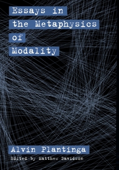 Paperback Essays in the Metaphysics of Modality Book