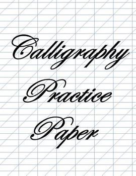 Paperback Calligraphy Practice Paper: Blue Guide Lines! Book
