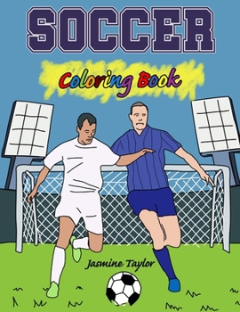 Paperback Soccer Coloring Book