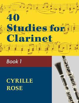 Paperback 40 Studies for Clarinet, Book 1 Book