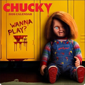 Calendar Chucky 2026 Wall Calendar Book