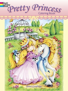 Paperback Pretty Princess Coloring Book