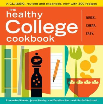 Paperback The Healthy College Cookbook Book