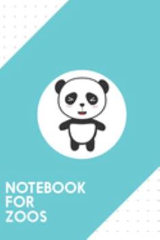Notebook for Zoos: Dotted Journal with Kawaii Panda Bear Design - Cool Gift for a friend or family who loves funny presents! | 6x9" | 180 White dotted ... Brainstorming, Journaling or as a Diary