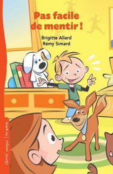 Paperback Pas facile de mentir! [French] Book