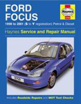Paperback Ford Focus 98-01 Book