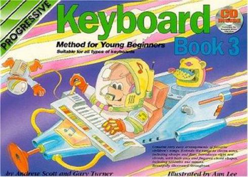 Paperback Young Beginner Keyboard Method Book 3 Bk/CD Book