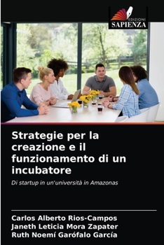 Paperback Strategie per la creazione e il funzionamento di un incubatore [Italian] Book