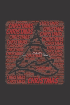 Paperback Christmas: Notebook, Journal - Lined Paper - 120 Pages DIN A5 (6 x 9") - Notes, Drawings, Planer, Diary, Organization - Word Clou Book