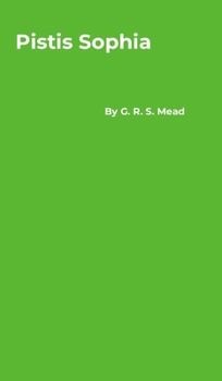 Hardcover Pistis Sophia Book