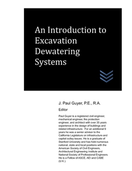 Paperback An Introduction to Excavation Dewatering Systems Book