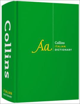 Hardcover Collins Italian Dictionary Book