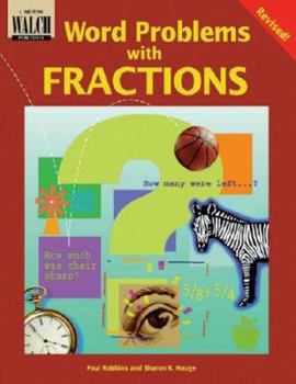 Paperback Word Problems with Fractions Book
